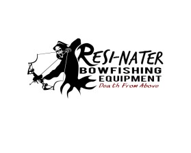 Logo Design entry 1163640 submitted by JINKODESIGNS to the Logo Design for RESI-NATER BOWFISHING EQUIPMENT run by Goosecall1