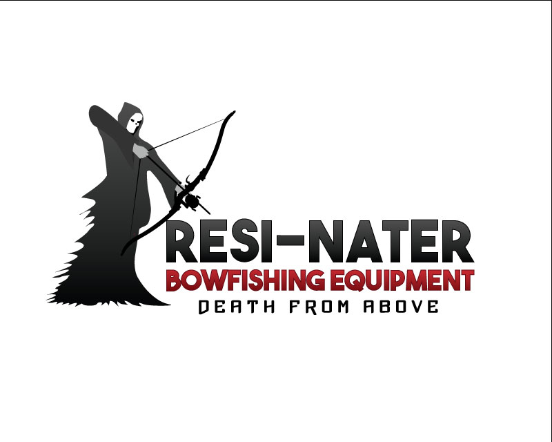 Logo Design entry 1163666 submitted by drifelm to the Logo Design for RESI-NATER BOWFISHING EQUIPMENT run by Goosecall1