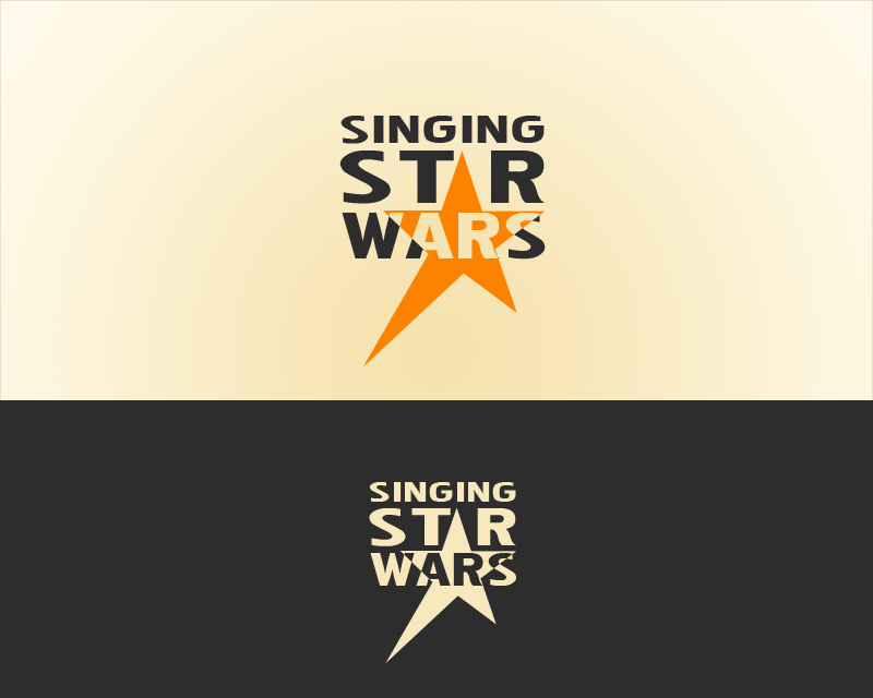 Logo Design entry 1164361 submitted by penciltool88 to the Logo Design for Singing Star Wars run by Danville