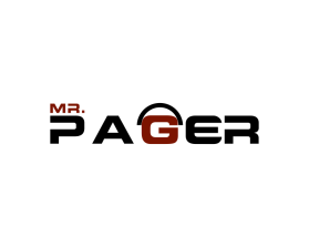 Logo Design Entry 1165796 submitted by tato to the contest for Mr. Pager run by brianbs
