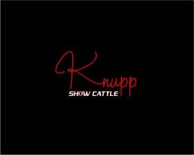 Logo Design Entry 1166796 submitted by RZ to the contest for Knupp Show Cattle run by dknupp