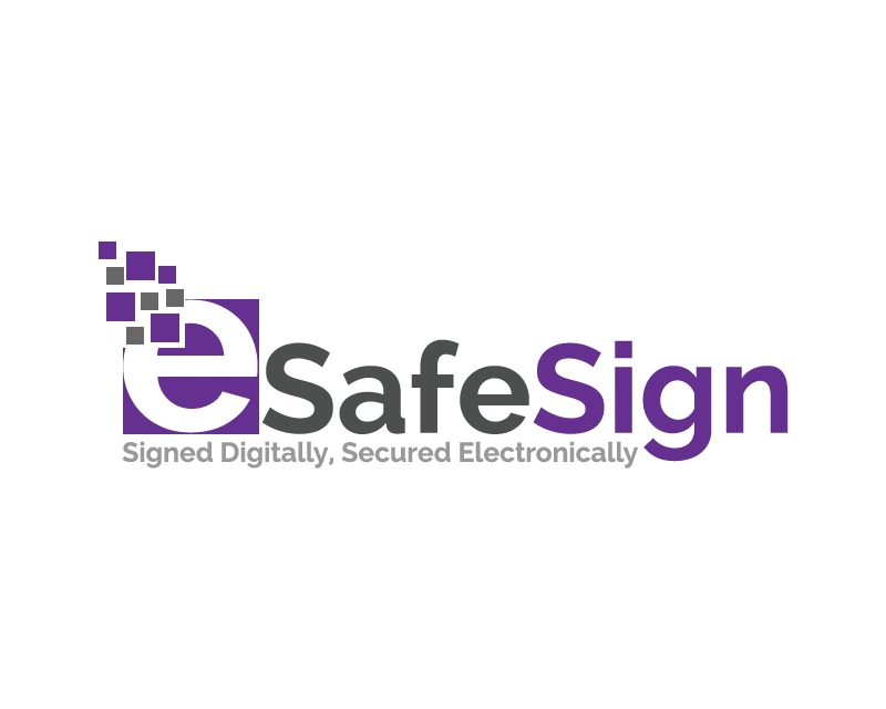 Logo Design entry 1169302 submitted by drifel22 to the Logo Design for eSafeSign run by mwhitehead