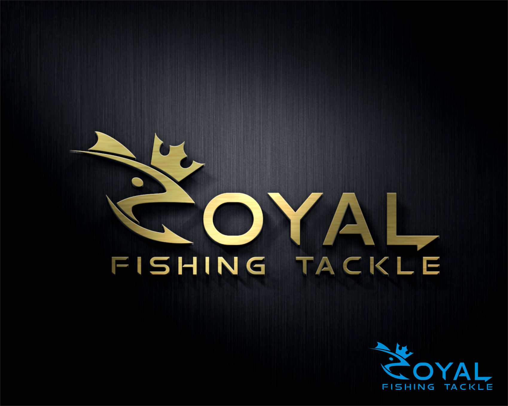 Logo Design entry 1170563 submitted by DoNAndRoCKezz to the Logo Design for Royal Fishing Tackle run by Kevinstevens32