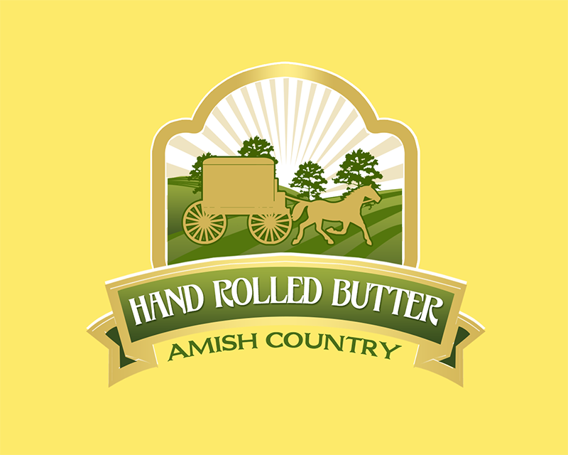 Logo Design entry 1172820 submitted by ChampenG to the Logo Design for Amish Country Roll Butter run by timtopp