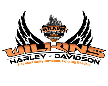 Logo Design entry 1173594 submitted by JINKODESIGNS to the Logo Design for Wilkins Harley-Davidson Exports run by WilkinsHD