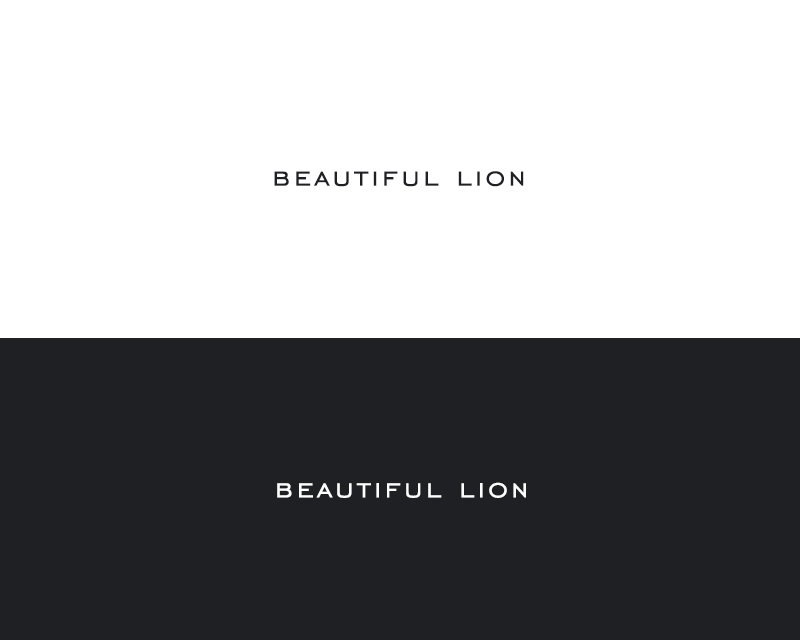 Logo Design entry 1174081 submitted by gavino to the Logo Design for beautiful lion run by bellaleo