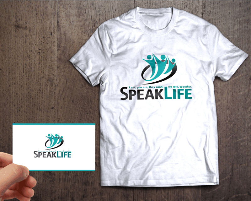 Logo Design entry 1177123 submitted by jellareed to the Logo Design for SPEAK LIFE run by kevinmcgee