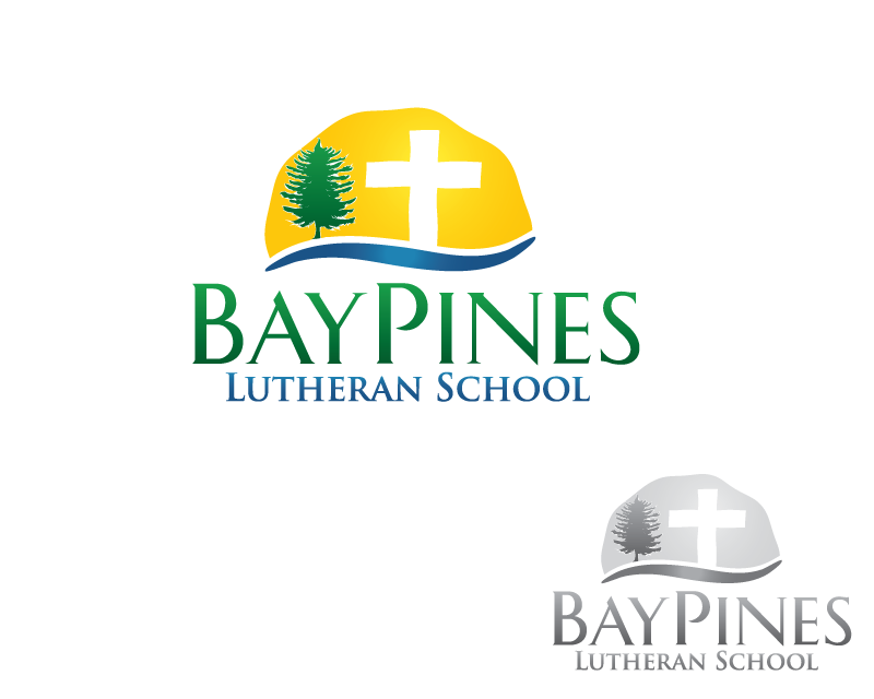 Logo Design entry 1177426 submitted by alex.projector to the Logo Design for Bay Pines Lutheran School run by mattoppermann 
