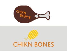 Logo Design entry 1179222 submitted by savana to the Logo Design for Chikn Bonez run by Dennis Stroh