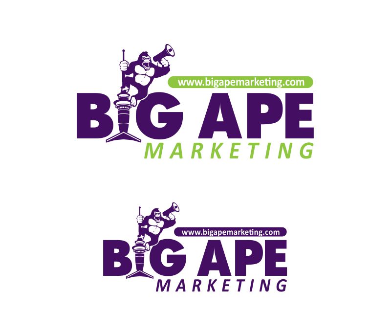 Logo Design entry 1179583 submitted by ArtDevil to the Logo Design for Big Ape Marketing run by Kdburg