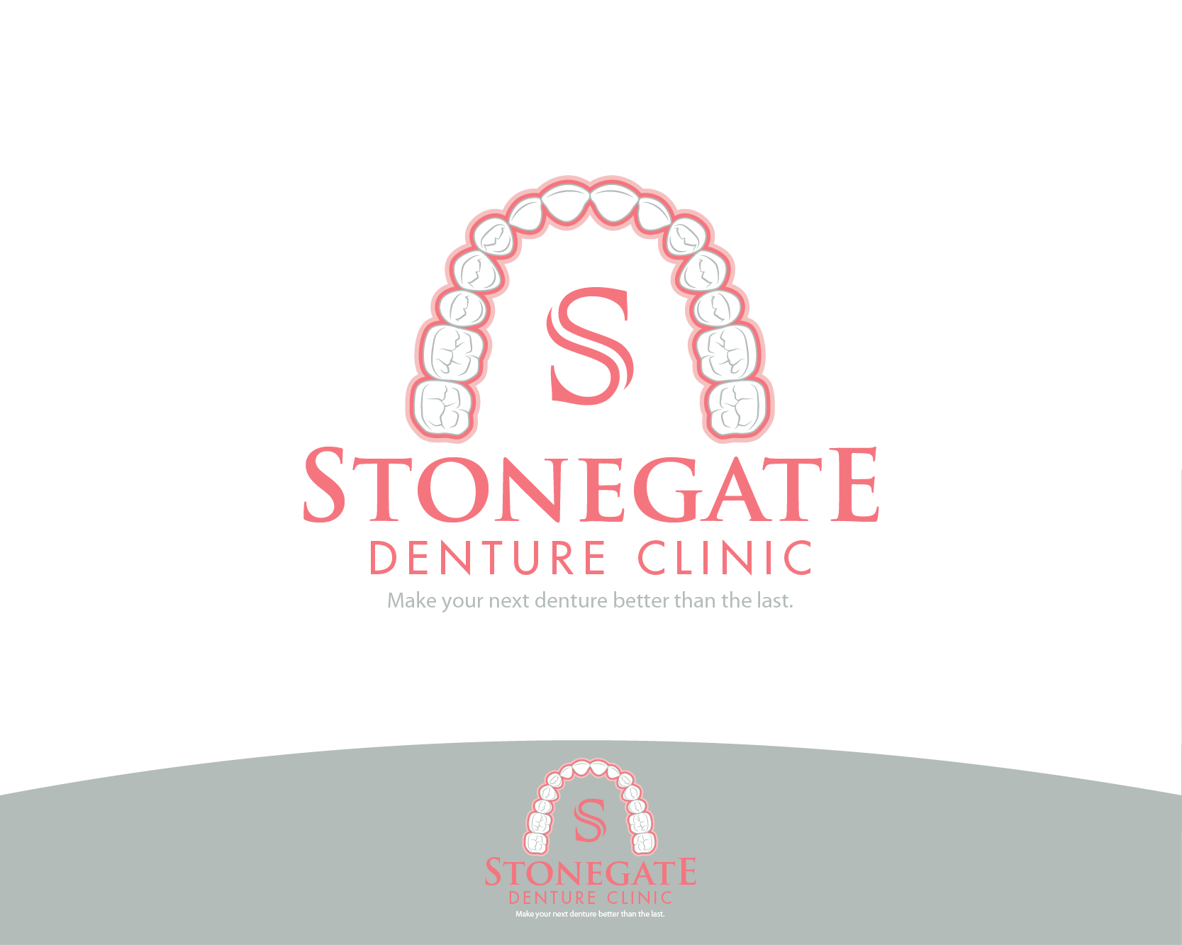 Logo Design entry 1180248 submitted by cclia to the Logo Design for Stonegate Denture Clinic run by SDC