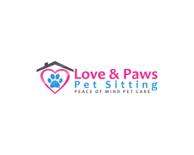 Logo Design entry 1182218 submitted by derho to the Logo Design for Love & Paws Pet Sitting run by Tina Stanke