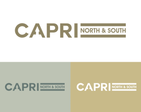 Logo Design entry 1183101 submitted by wisedesign9 to the Logo Design for Capri north & or "and" south run by Gabriel3469