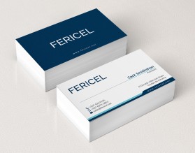Business Card & Stationery Design Entry 1183982 submitted by athenticdesigner to the contest for FERICEL  run by neidyr
