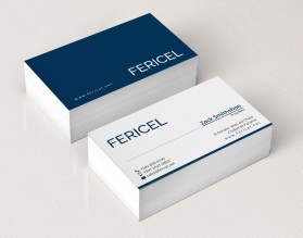 Business Card & Stationery Design Entry 1254143 submitted by athenticdesigner to the contest for FERICEL  run by neidyr