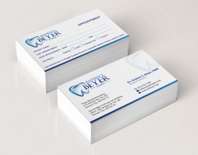 Business Card & Stationery Design entry 1231725 submitted by athenticdesigner