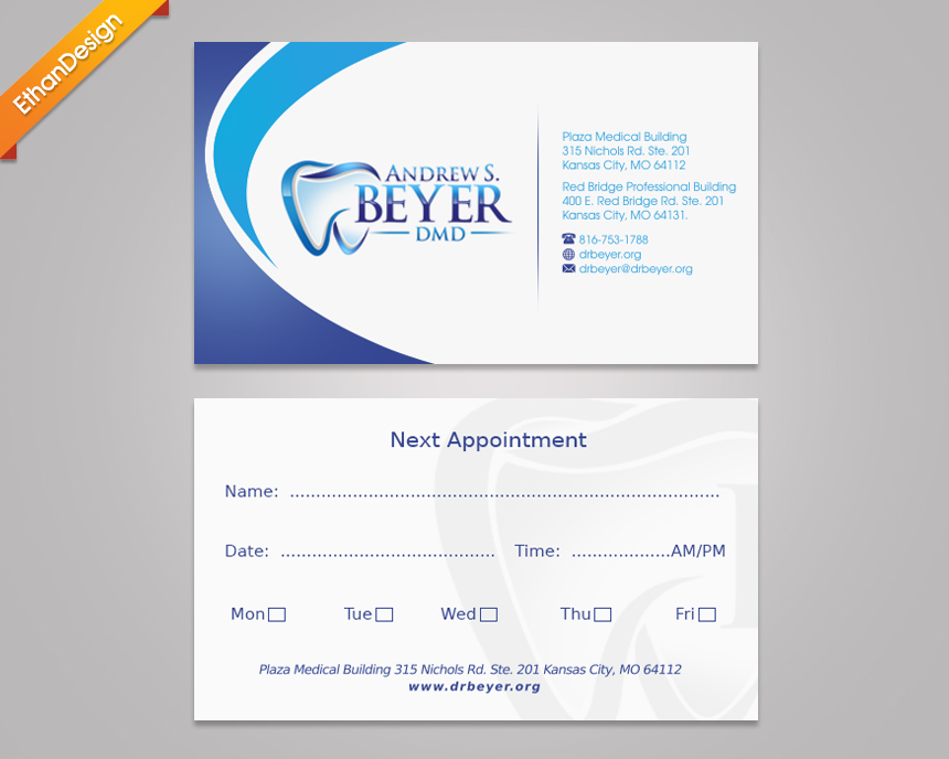 Business Card & Stationery Design entry 1233044 submitted by Ethan