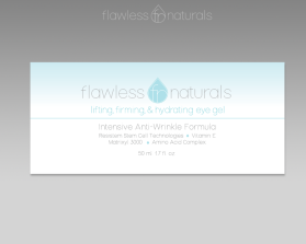 Graphic Design Entry 1184426 submitted by shakala1 to the contest for Flawless Naturals run by akarvalis