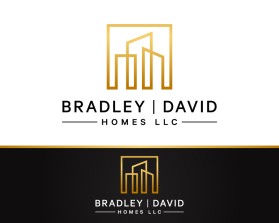 Logo Design Entry 1186975 submitted by igor1408 to the contest for BRADLEY | DAVID HOMES LLC run by dcandelaria394