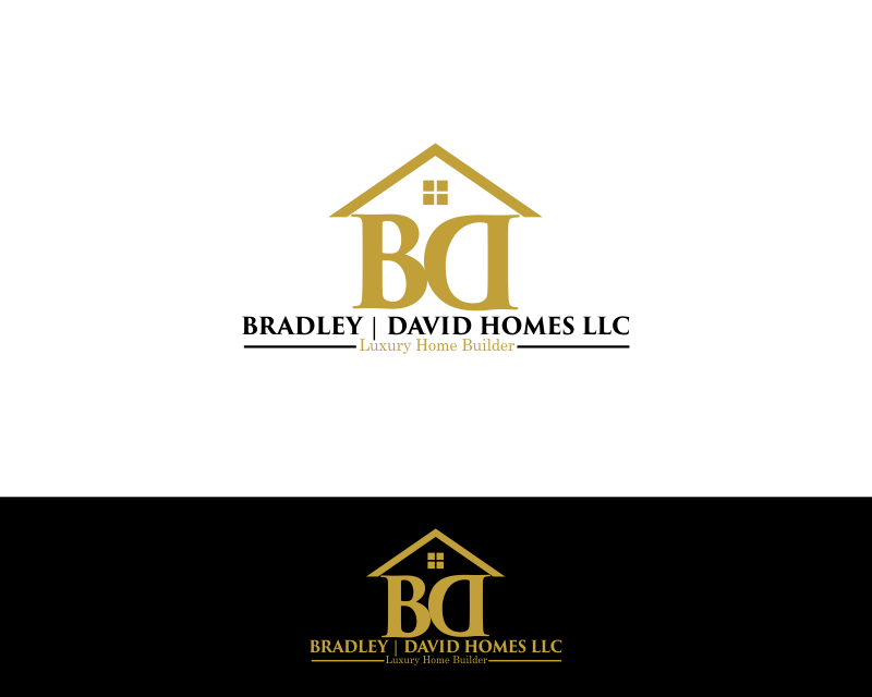 Logo Design entry 1187085 submitted by gareng88 to the Logo Design for BRADLEY | DAVID HOMES LLC run by dcandelaria394