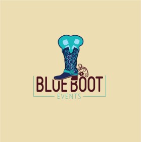 Logo Design Entry 1187169 submitted by Armen to the contest for Blue Boot Events run by Amberley Adams-Thomas