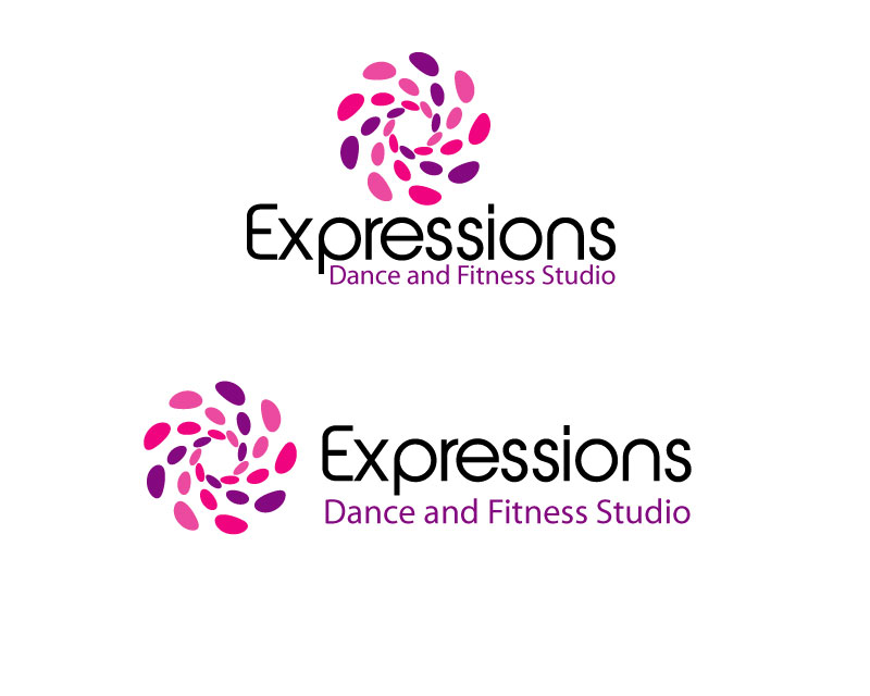 Logo Design entry 1187394 submitted by bluesky68 to the Logo Design for Expressions Dance and Fitness Studio run by bodyenergies
