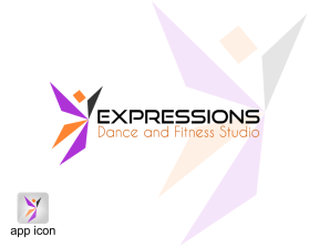 Logo Design entry 1187412 submitted by saptoscetch to the Logo Design for Expressions Dance and Fitness Studio run by bodyenergies