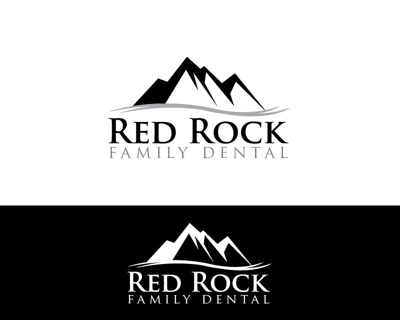 Logo Design entry 1188112 submitted by erongs16 to the Logo Design for Red Rock Family Dental run by Red Rock Family Dental