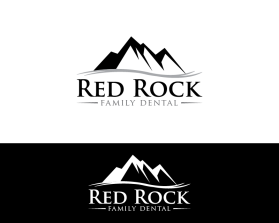 Logo Design entry 1188113 submitted by Addison09 to the Logo Design for Red Rock Family Dental run by Red Rock Family Dental