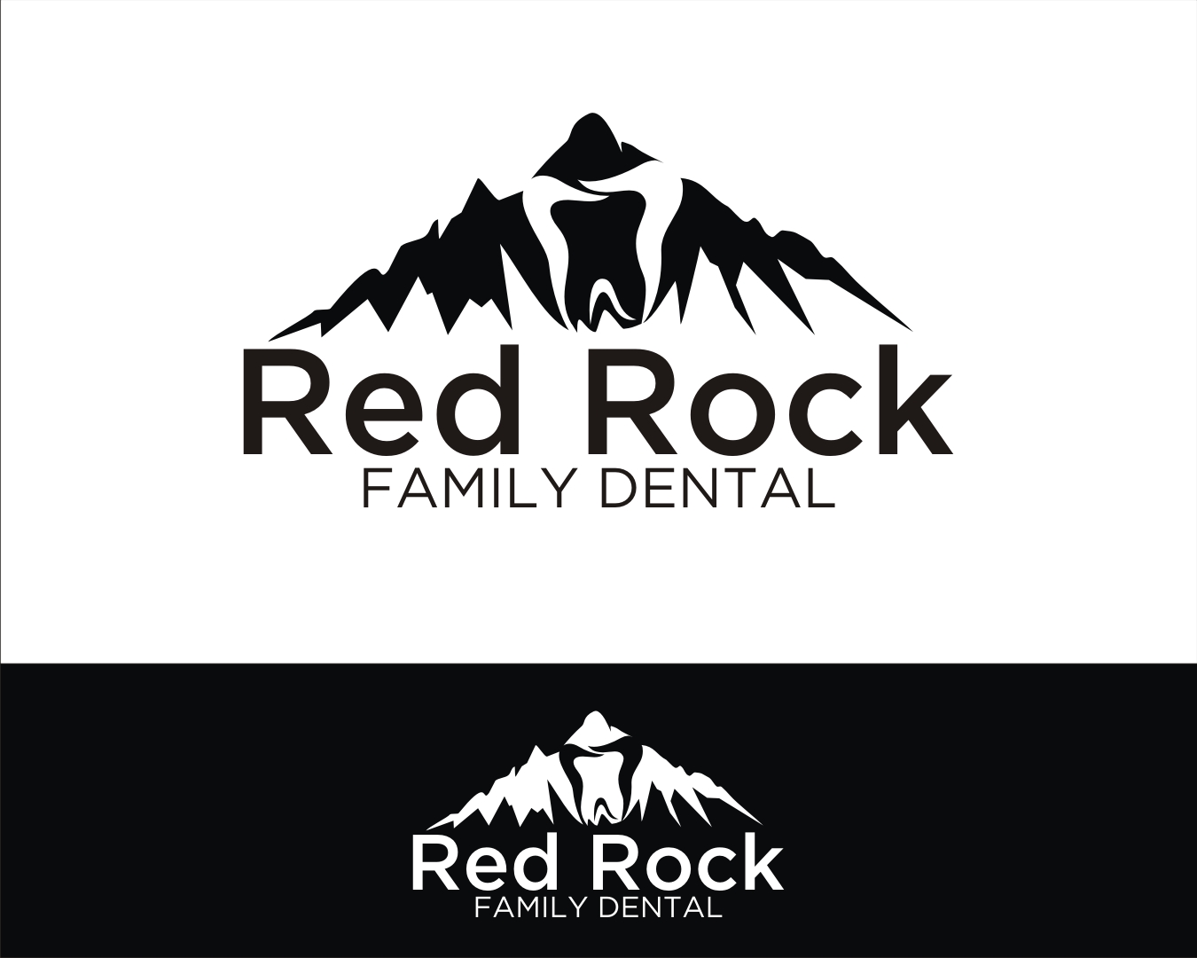 Logo Design entry 1188152 submitted by kembarloro to the Logo Design for Red Rock Family Dental run by Red Rock Family Dental