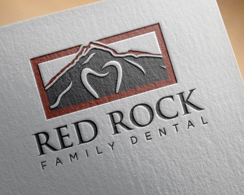 Logo Design entry 1188268 submitted by Orangedan to the Logo Design for Red Rock Family Dental run by Red Rock Family Dental