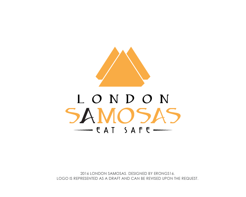 Logo Design entry 1188493 submitted by erongs16 to the Logo Design for London Samosas run by 420v