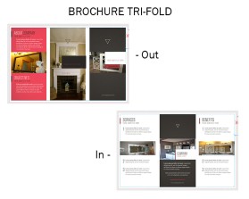 Brochure Design entry 1189377 submitted by lp_barcenas to the Brochure Design for U.S. Frame and Mirror run by USFrame1