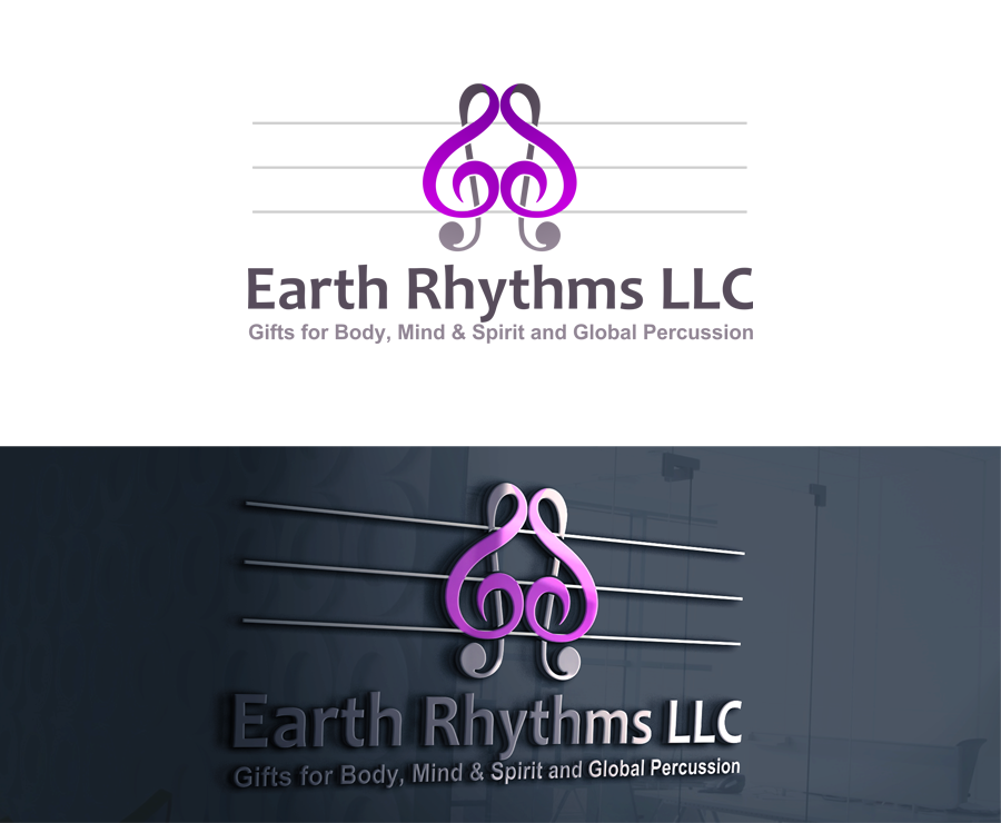 Logo Design entry 1191465 submitted by wisedesign9 to the Logo Design for earthrhythms.com            company name is Earth Rhythms LLC run by elfairman