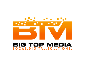 Logo Design entry 1192248 submitted by erongs16 to the Logo Design for Big Top Media run by buckeyeheel