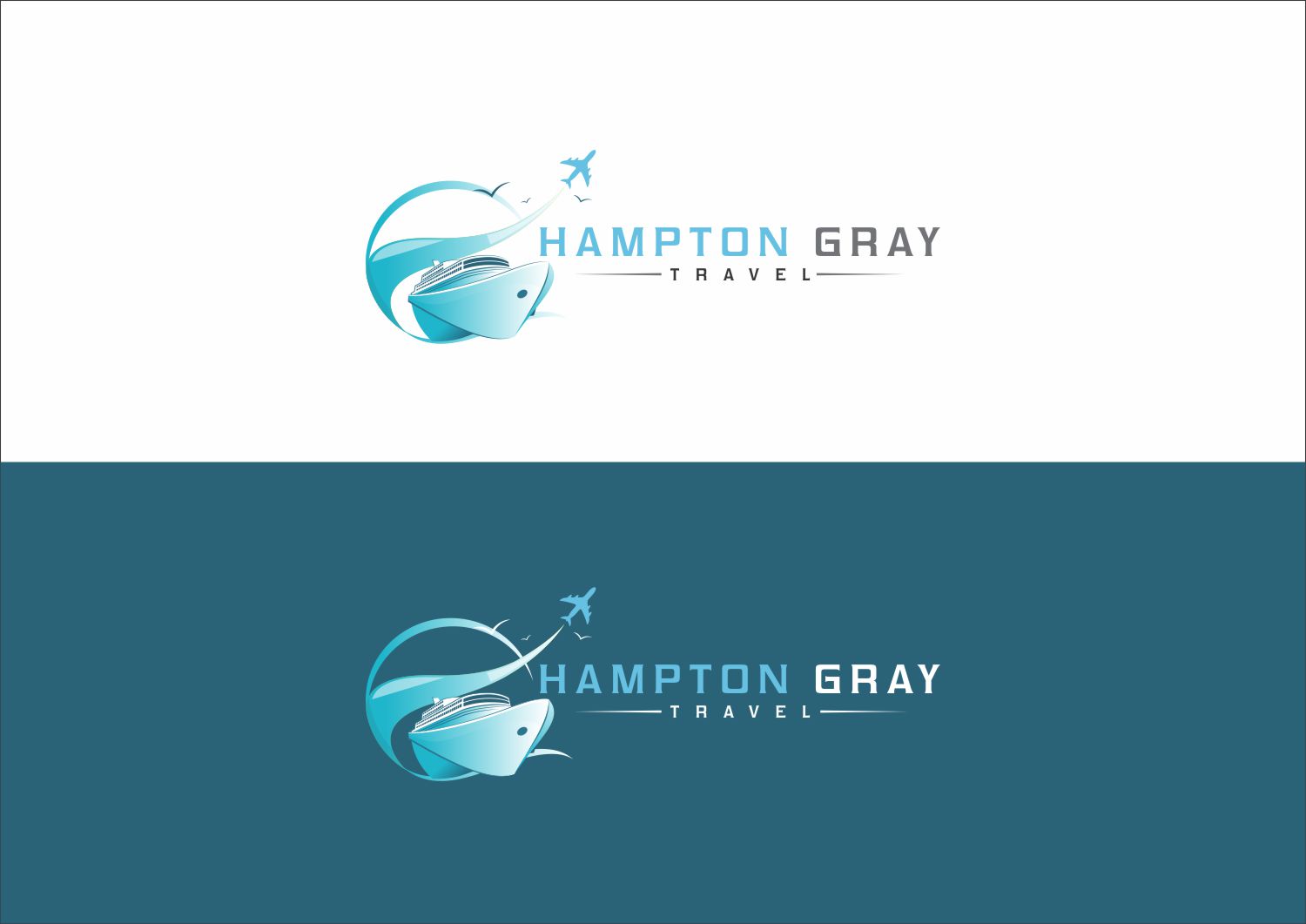 Logo Design entry 1192683 submitted by savana to the Logo Design for Hampton Gray Travel run by hamptongraytravel