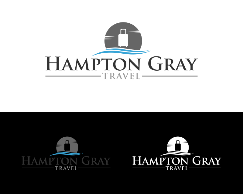 Logo Design entry 1192686 submitted by einaraees to the Logo Design for Hampton Gray Travel run by hamptongraytravel