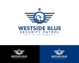 Logo Design entry 1193705 submitted by tzandarik to the Logo Design for Westside Blue Security Patrol run by Marlon.Trone