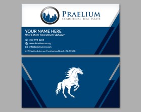 Business Card & Stationery Design entry 1193718 submitted by vivek to the Business Card & Stationery Design for Praelium  run by gsleazyskins