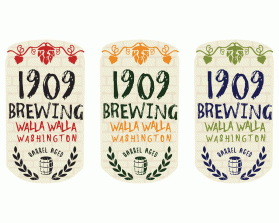 Logo Design entry 1193886 submitted by RK_Designer to the Logo Design for 1909 Brewing run by 1909brewing
