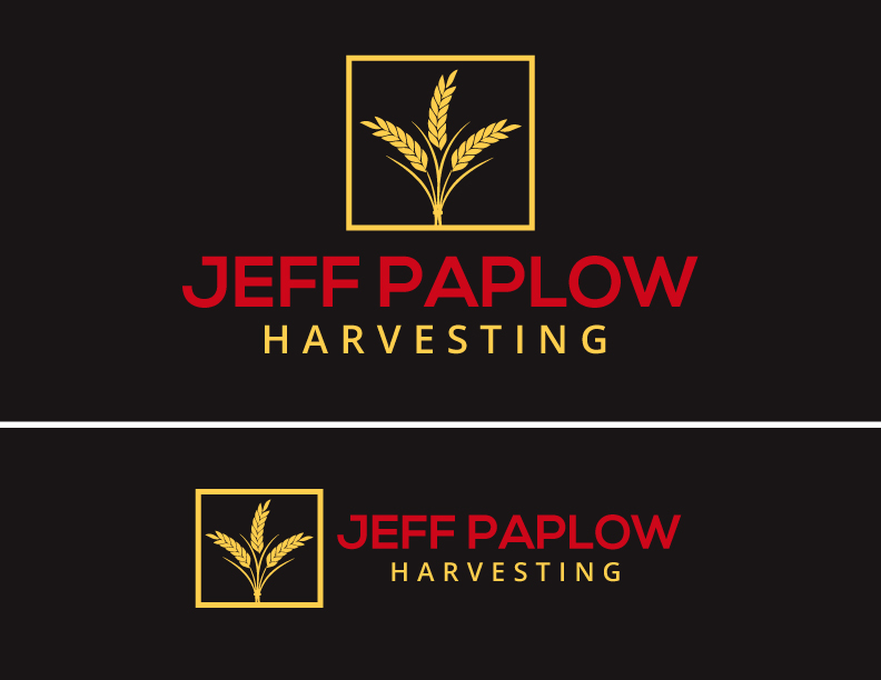 Logo Design entry 1194968 submitted by tzandarik to the Logo Design for Jeff Paplow Harvesting run by Haley Paplow