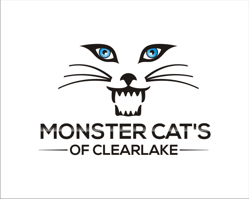 Logo Design entry 1194971 submitted by poetra to the Logo Design for Monster Cats of Clearlake  run by Mnrland