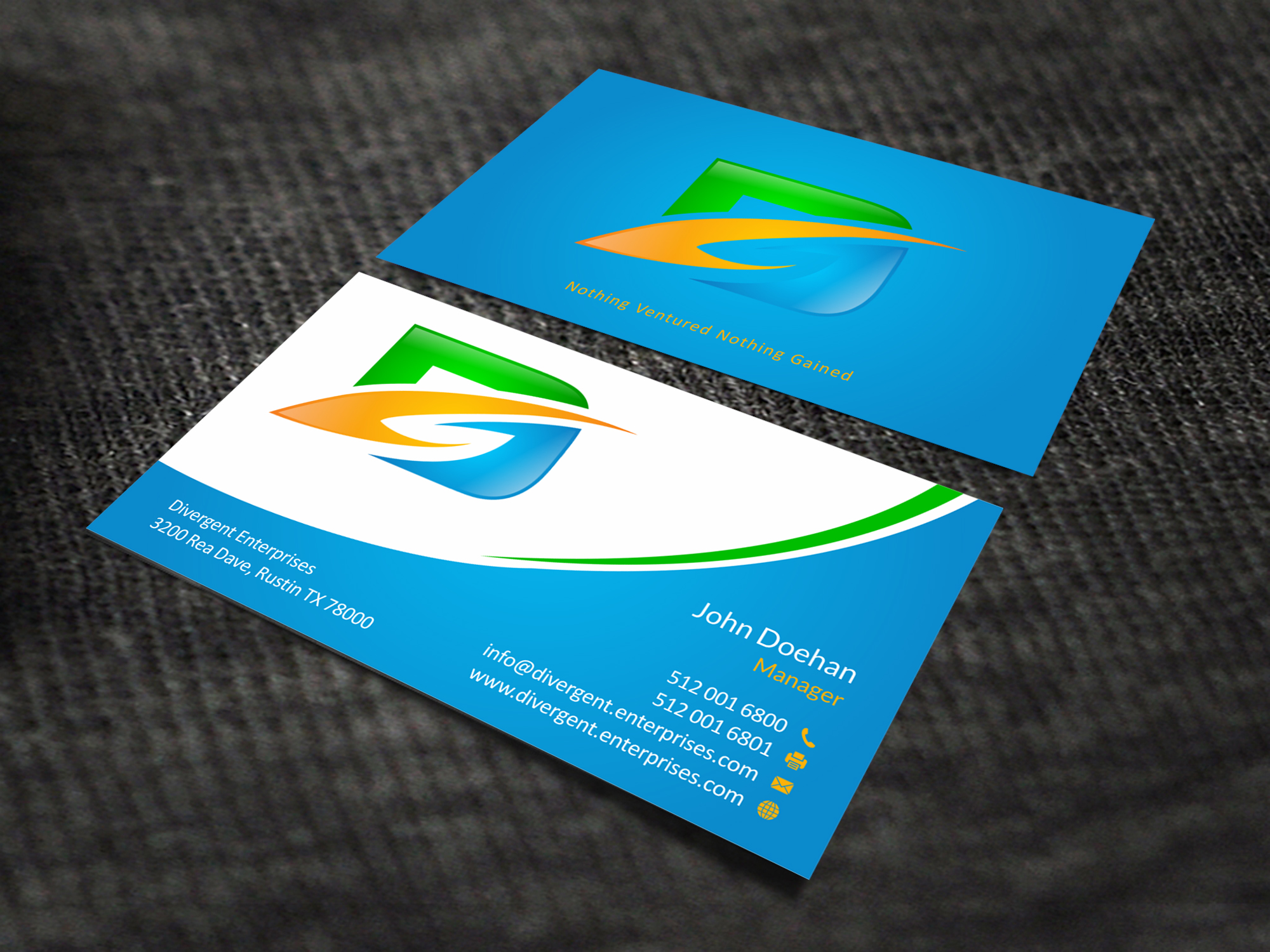 Business Card & Stationery Design entry 1243844 submitted by skyford412