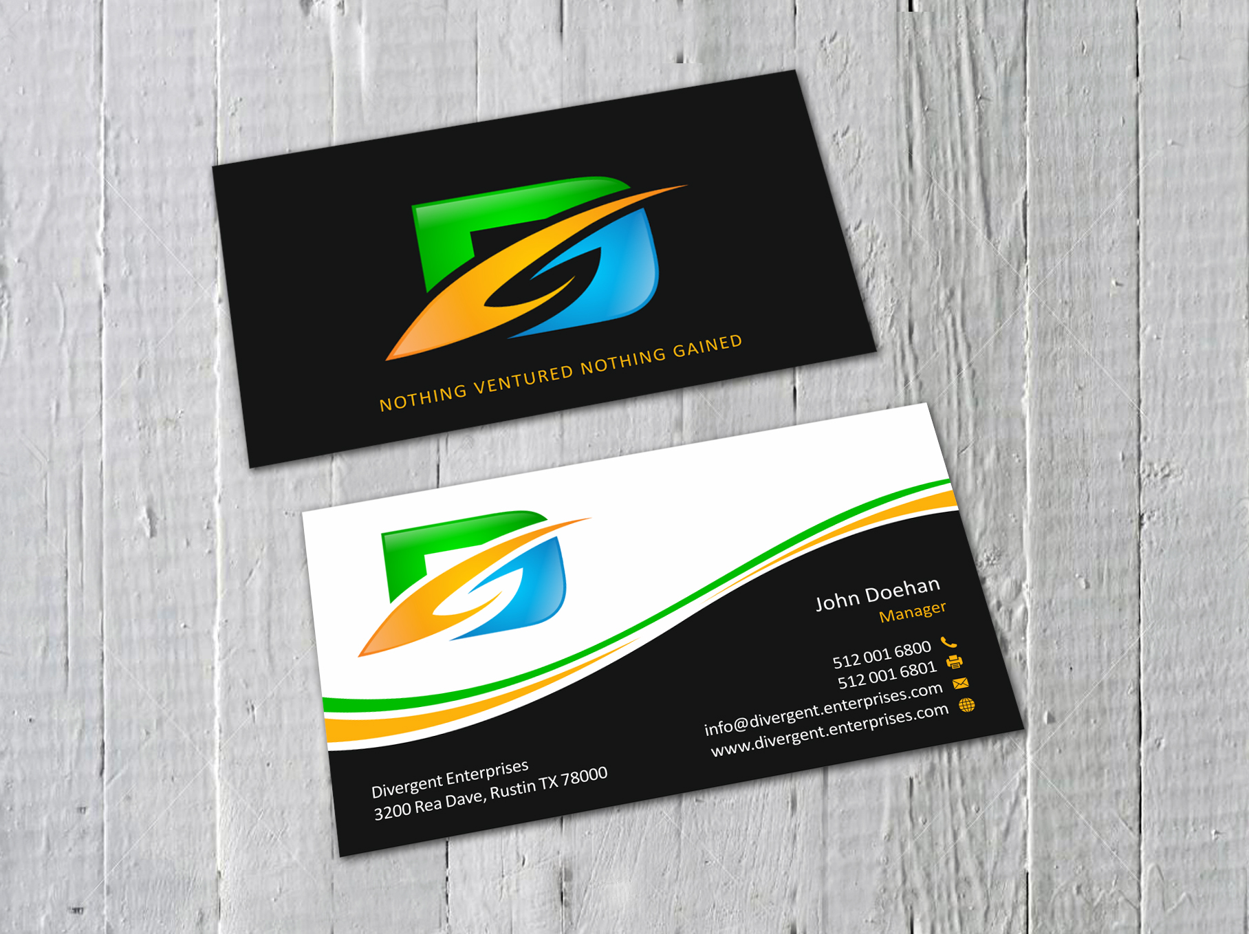 Business Card & Stationery Design entry 1245775 submitted by skyford412