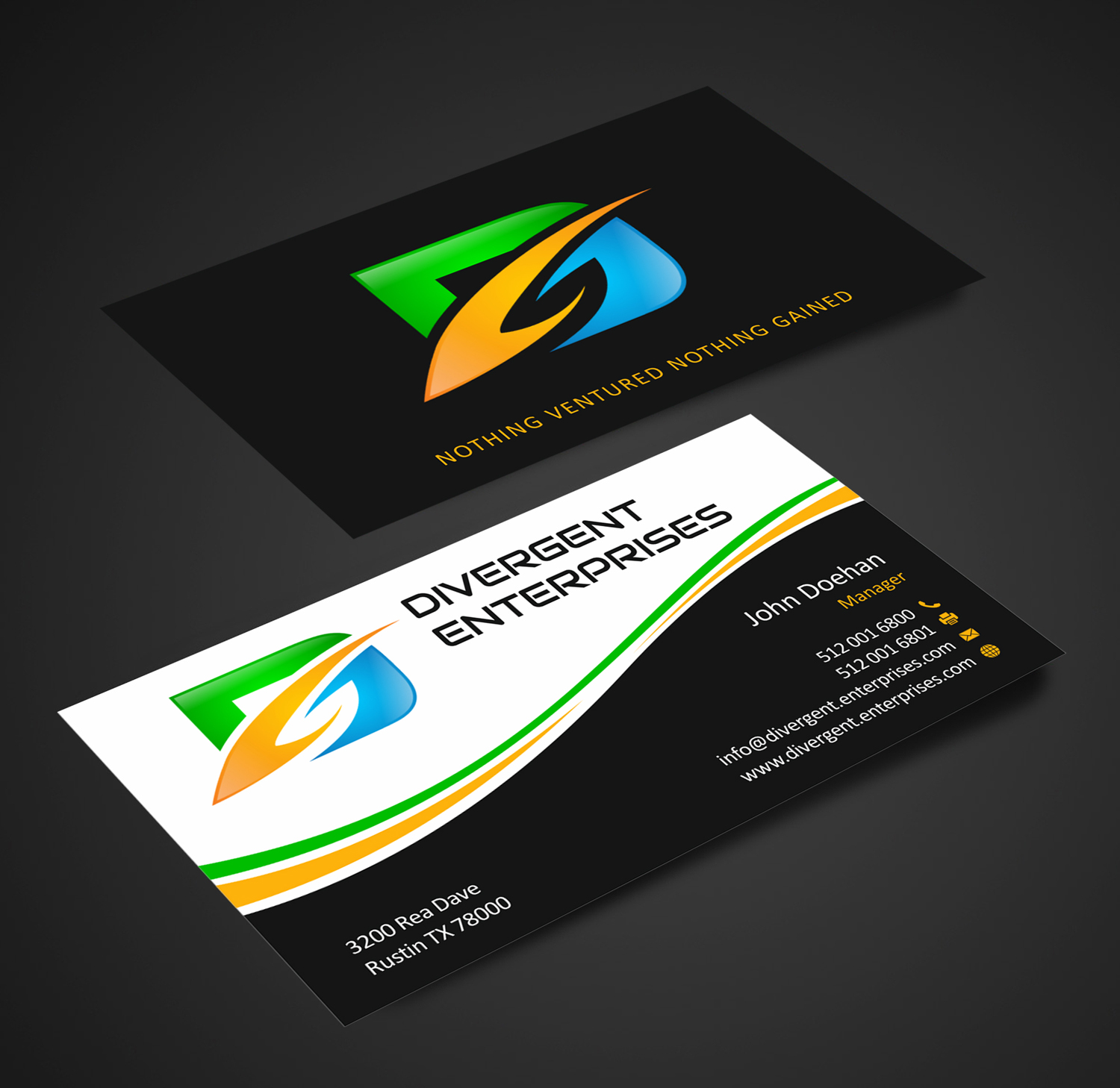 Business Card & Stationery Design entry 1248931 submitted by skyford412