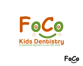 Logo Design entry 1196809 submitted by Orangedan to the Logo Design for FoCo Kids Dentistry  run by krsmith85