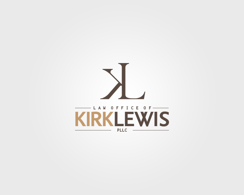 Logo Design entry 1197101 submitted by edindizajn to the Logo Design for Law Office of Kirk Lewis, PLLC run by kirkdlewis