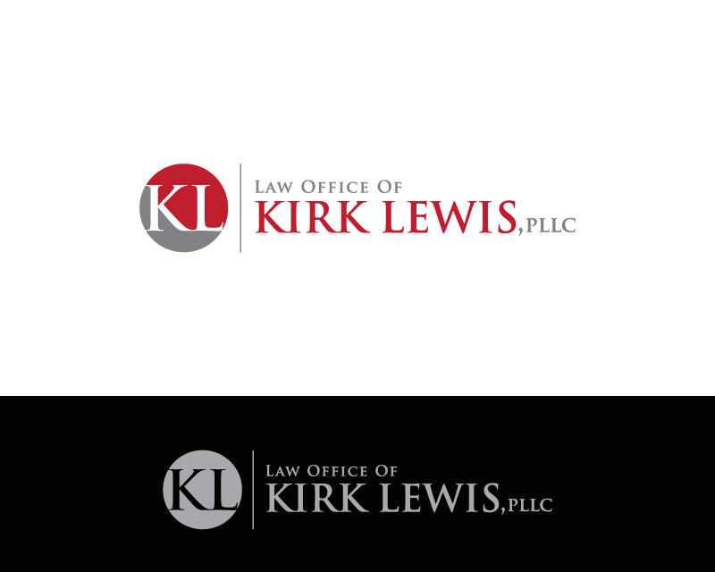 Logo Design entry 1196938 submitted by erongs16 to the Logo Design for Law Office of Kirk Lewis, PLLC run by kirkdlewis