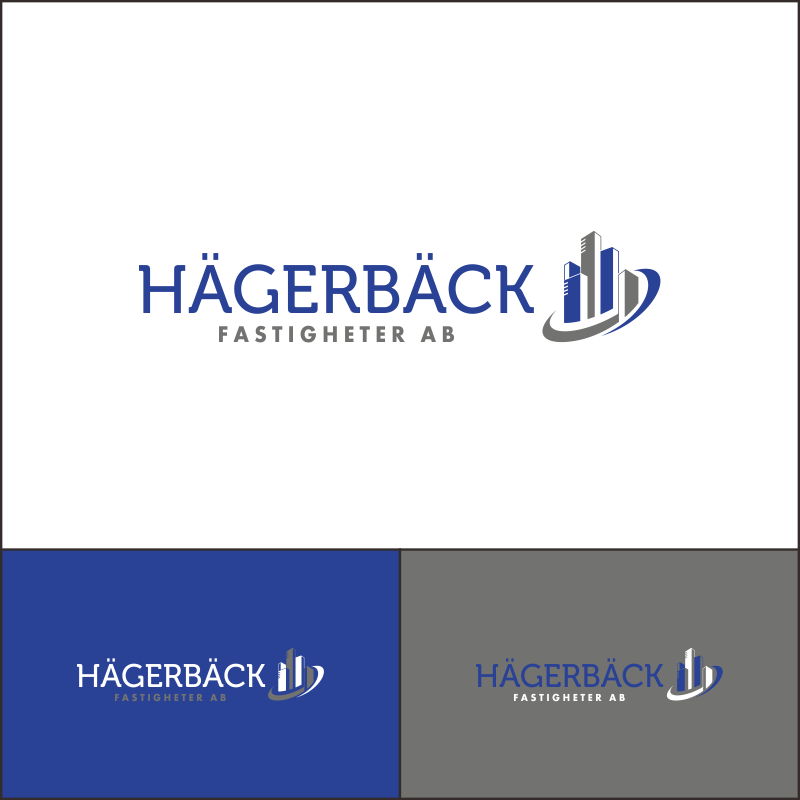 Logo Design entry 1197976 submitted by chart to the Logo Design for Hägerbäck Fastigheter AB run by Oscar