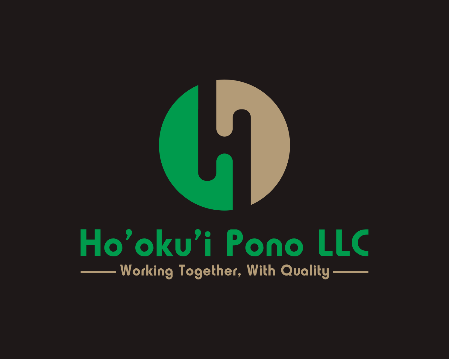 Logo Design entry 1198741 submitted by m_adi to the Logo Design for Ho'oku'i Pono LLC run by hregina